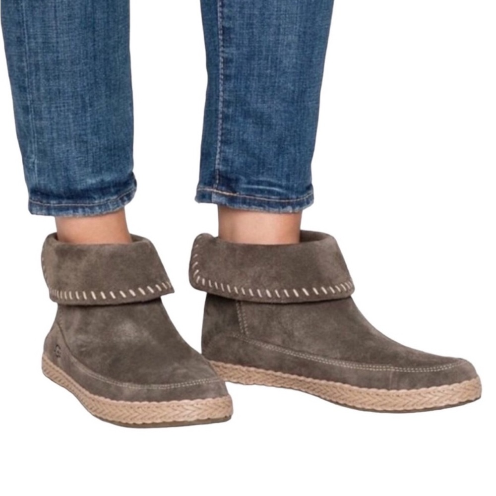 Ugg Varney Moccasin Boots Slate Size 6